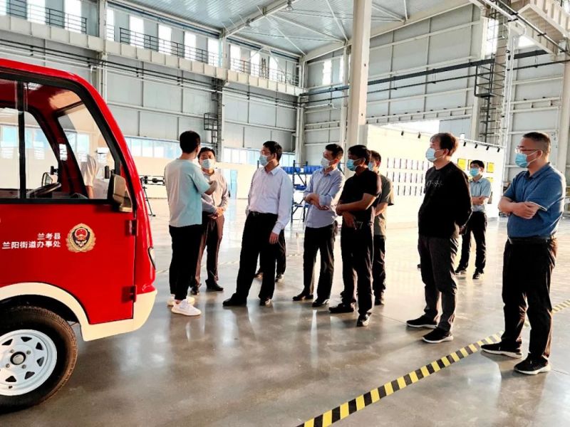 马卫县长调研指导安阳ag九游会登陆j9入口工厂 | 勉励ag九游会登陆j9入口扩产能、申项目