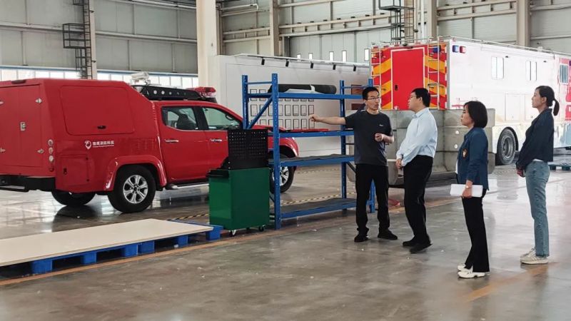 安阳县县长马卫一行到ag九游会登陆j9入口考察调研