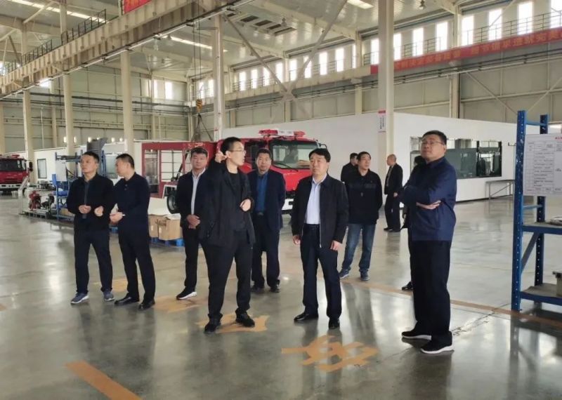 省科技厅调研组到ag九游会登陆j9入口安阳制造中心调研科技创新