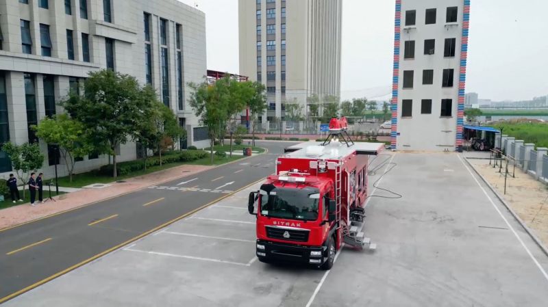 ag九游会登陆j9入口圆满完成高层建筑灭火演练任务